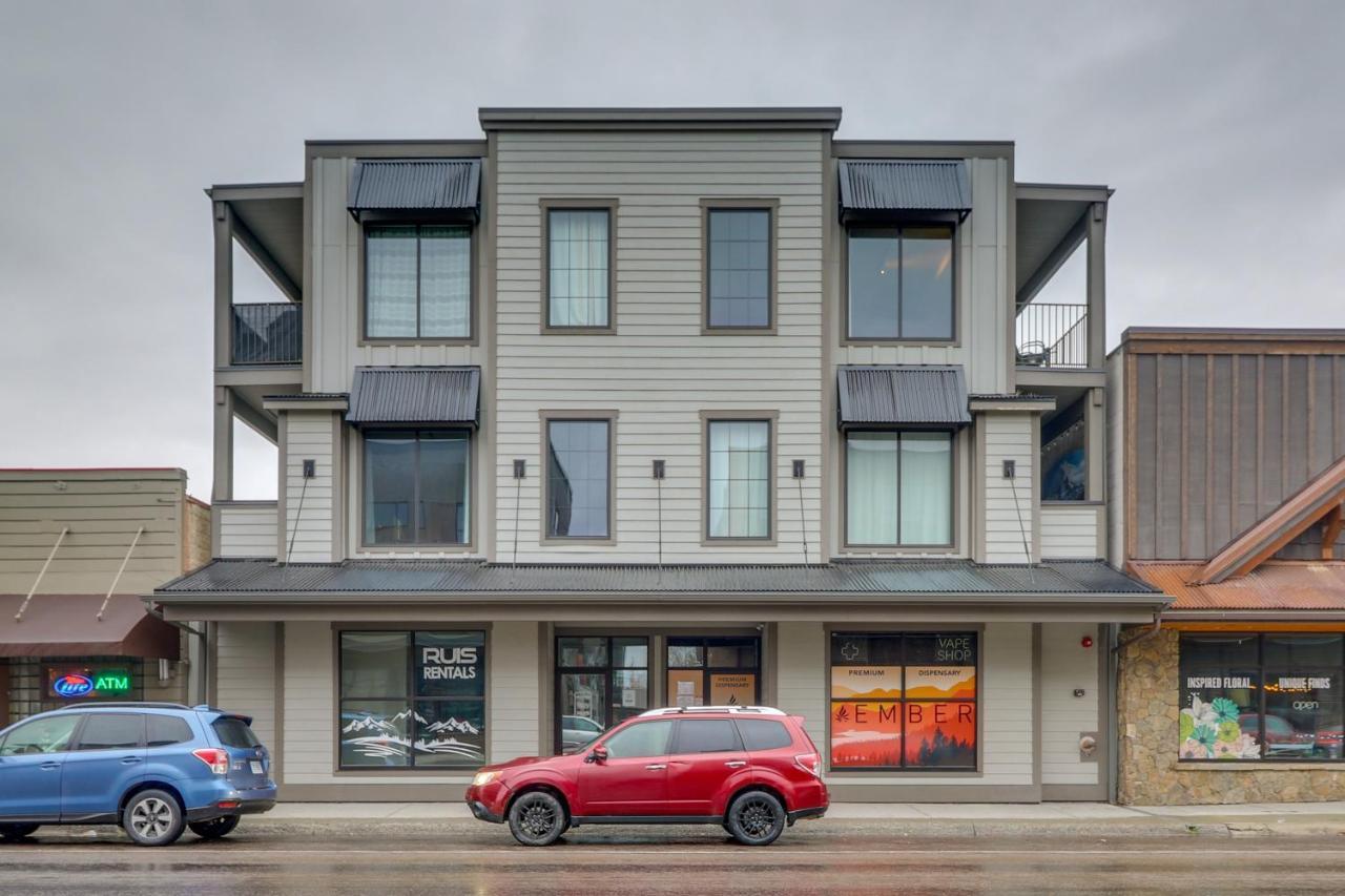 Downtown Columbia Falls Condo 16 Mi To Ski Resort Luaran gambar