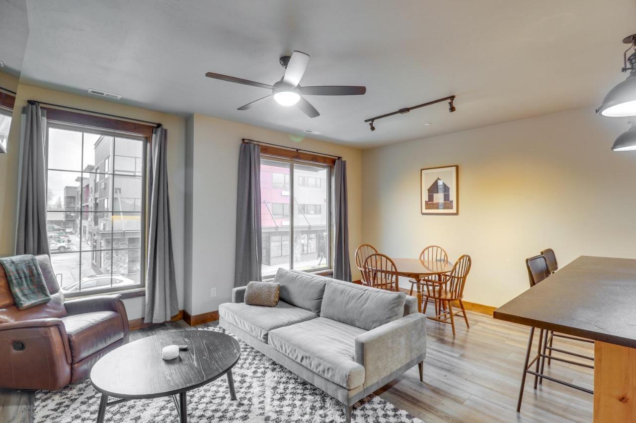 Downtown Columbia Falls Condo 16 Mi To Ski Resort Luaran gambar