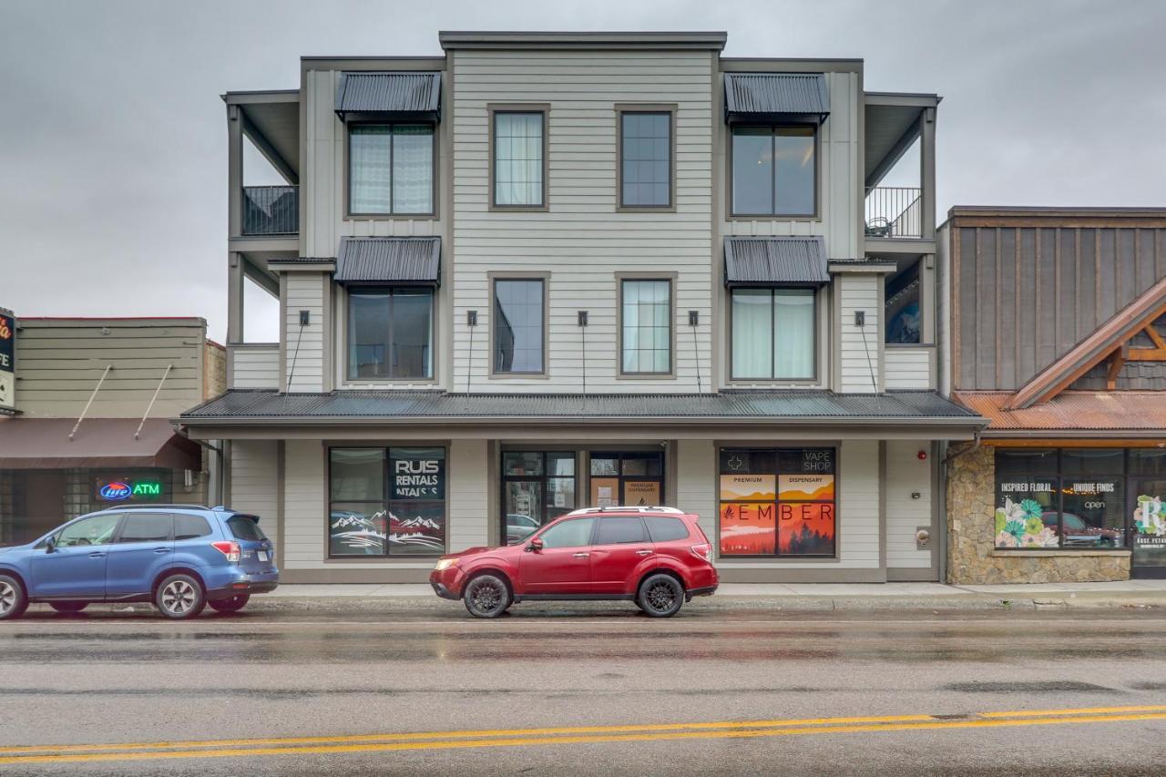 Downtown Columbia Falls Condo 16 Mi To Ski Resort Luaran gambar