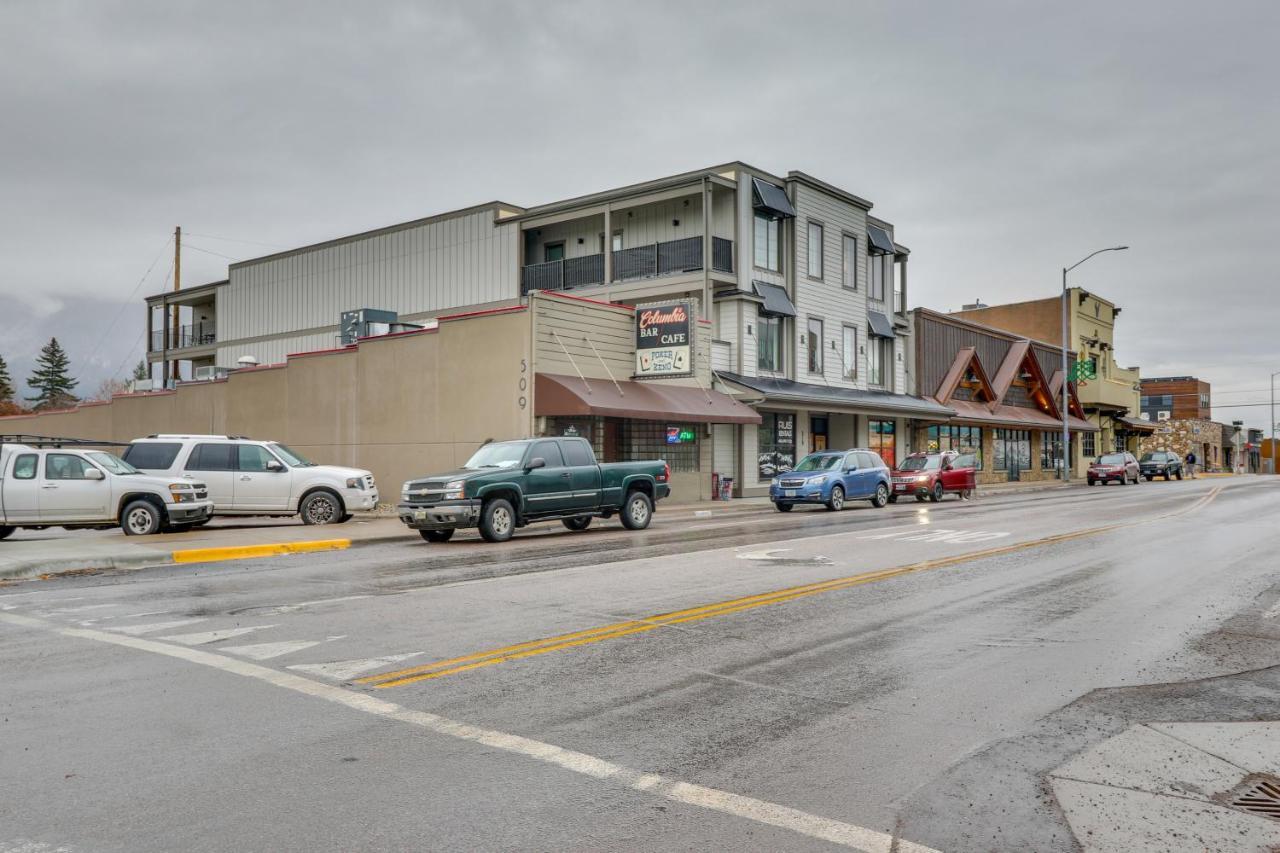 Downtown Columbia Falls Condo 16 Mi To Ski Resort Luaran gambar